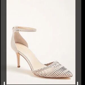 Woven Ann Taylor Heels